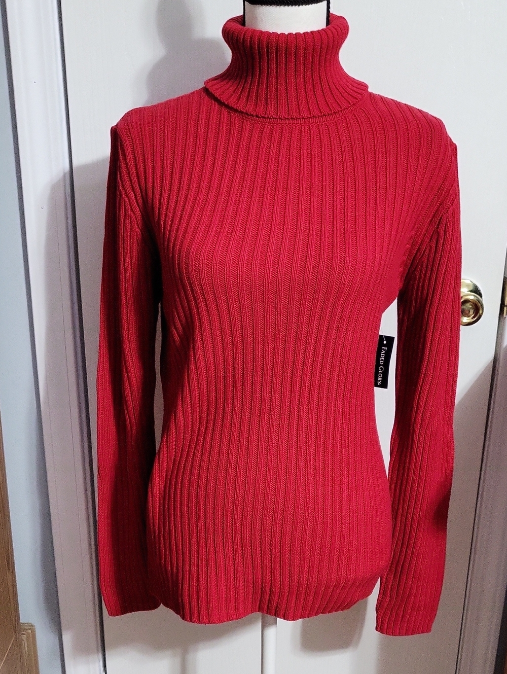 Sweater-Faded Glory Cowl Neck #8046